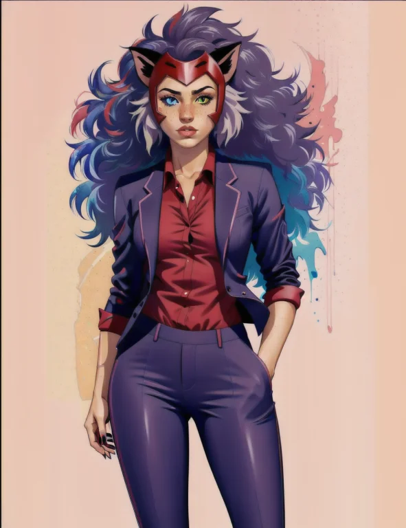 Loralast0.70 Masterpiece, Best Quality, 1girl, Solo, Catra I...