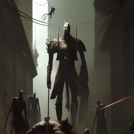 Threatening Cyborg, Cyber, Punk, Pjablonski-style