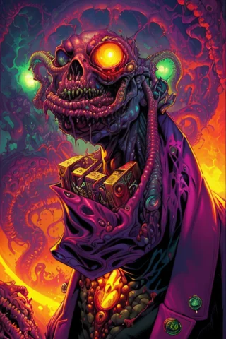 Amazing Zombie, Fantastic Dream Vision Perfect Art, 64k Ultr... — Stable Diffusion AI Prompt: Amazing zombie, (fantastic dream vision perfect art, 64k ultra hd:1.1), (art by...