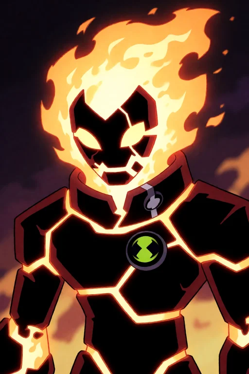 Matoiryuuko, As A Pyronite Alien Creature From Ben 10.