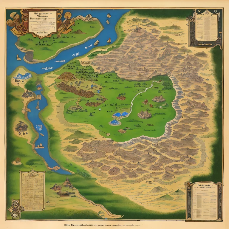 Old Game Map,table Role Playing Game,snes,dungeons And Drago...