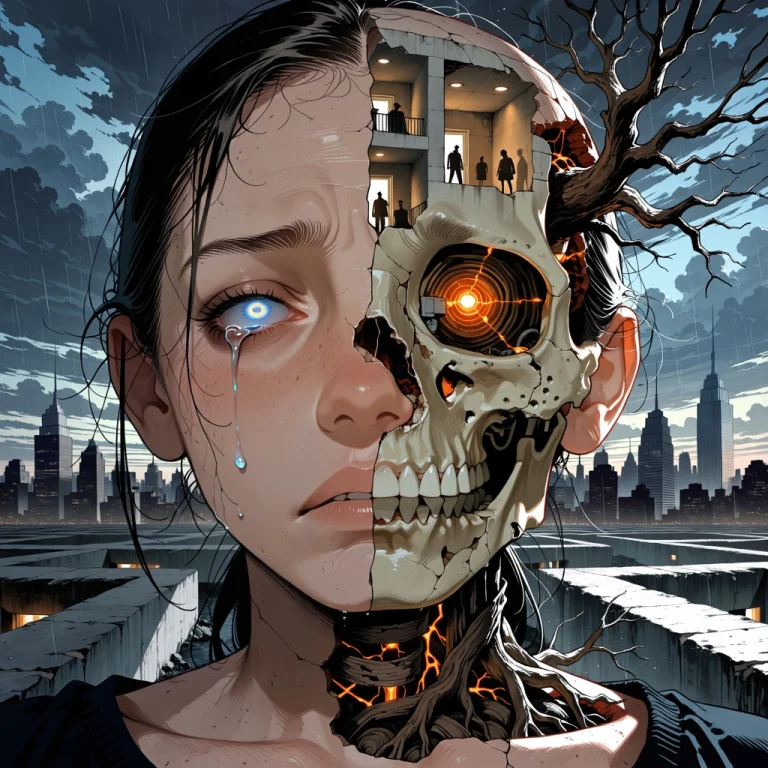 Iterl1nes, A Complex, Surrealist Psychological Portrait Of A...