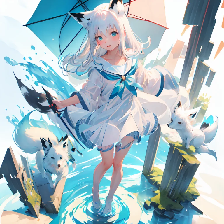 Masterpiece, Best Quality, Dynamic Angle, Illustration, Uppe...
