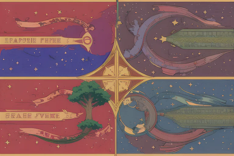 Flag, Simple Background, No Humans,galactic, Friendly, Tradi...