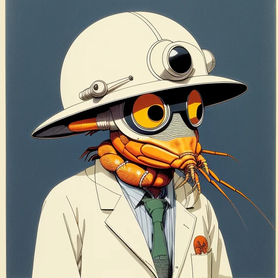 Shigeru Mizuki Posuka Demizu Sam Kieth Portrait Of A Crayfis...