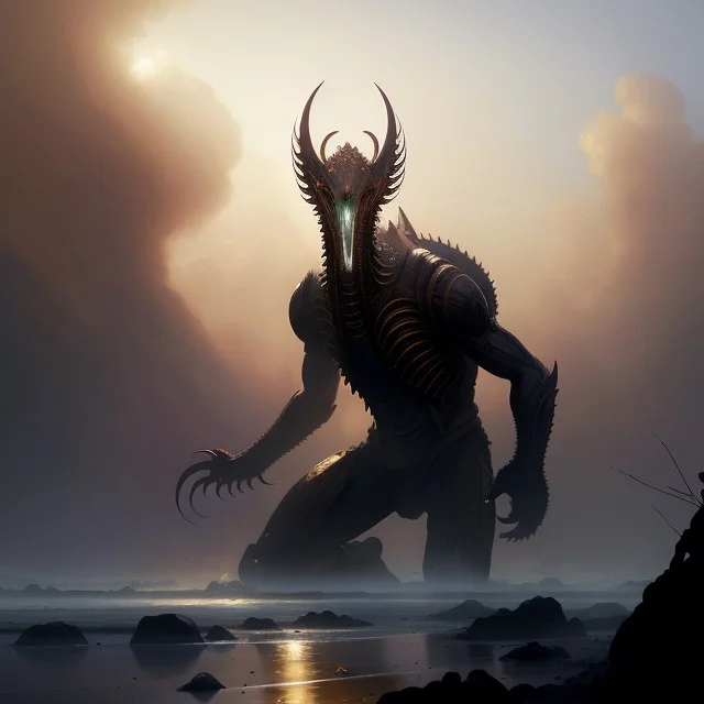 Giant Alien Monster