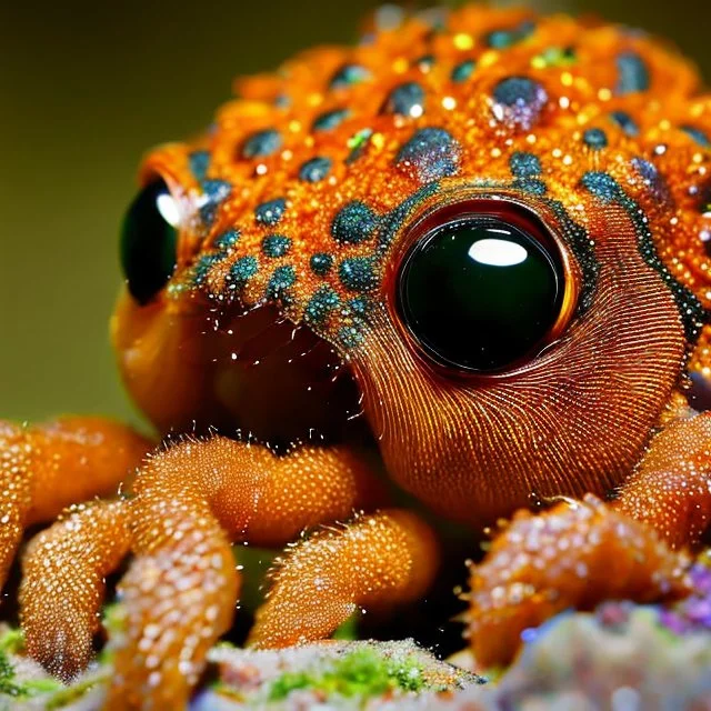 A Portrait Of A Octopus1.9  Araknope.6, Cute, Undersea Backg...
