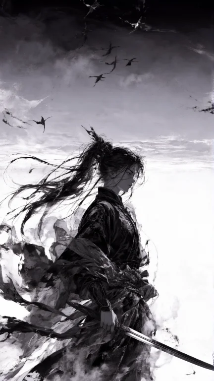 Masterpiece, Best Quality, Very Aesthetic, Illustration, Ink...