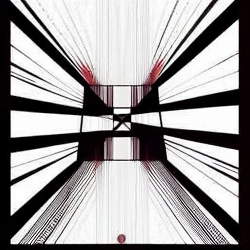 Black-and-white-design, Geometric
