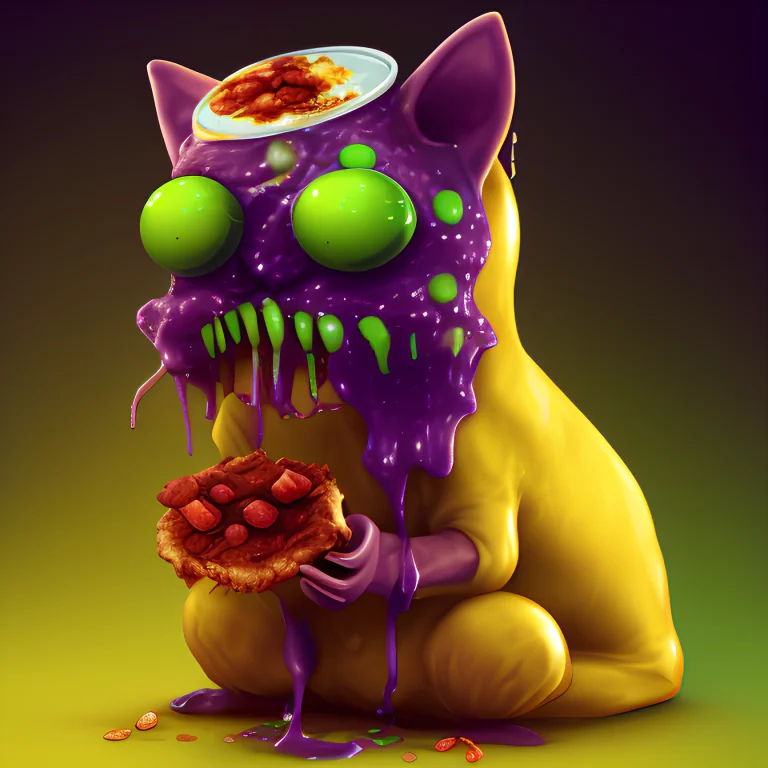 Cat Cigarette, Foodcrit, Glassy Lemon Eyes, Horror, Macabre,...
