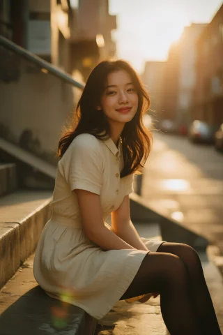 Highleveldescriptiona Nostalgic, Cinematic Film Photograph O... — Stable Diffusion AI Prompt: {"high_level_description":"A nostalgic, cinematic film photograph of a young wom...