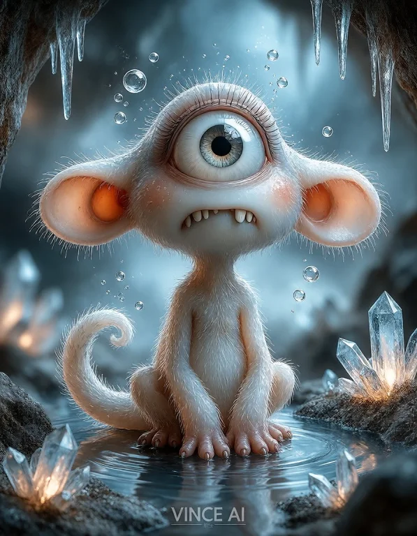 Globert, A Translucent Jelly Creature With One Huge Central...