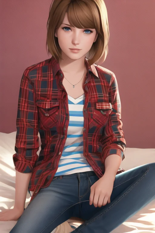 Portrait Of Maxcaulfield ,solo, Shirt, Brown Hair, Short Hai...