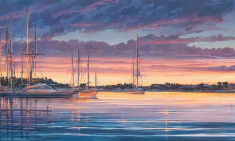 A View Of The San Diego Bay At Dusk Ocean Scg768-bliss — Stable Diffusion AI Prompt: a view of the San Diego Bay at dusk ocean SCG768-Bliss