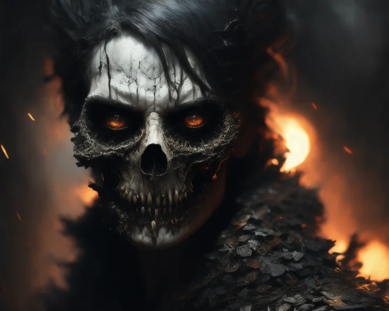 A Portrait Of Fear And Agony, Decay, Darkness, A Detailed Pa...