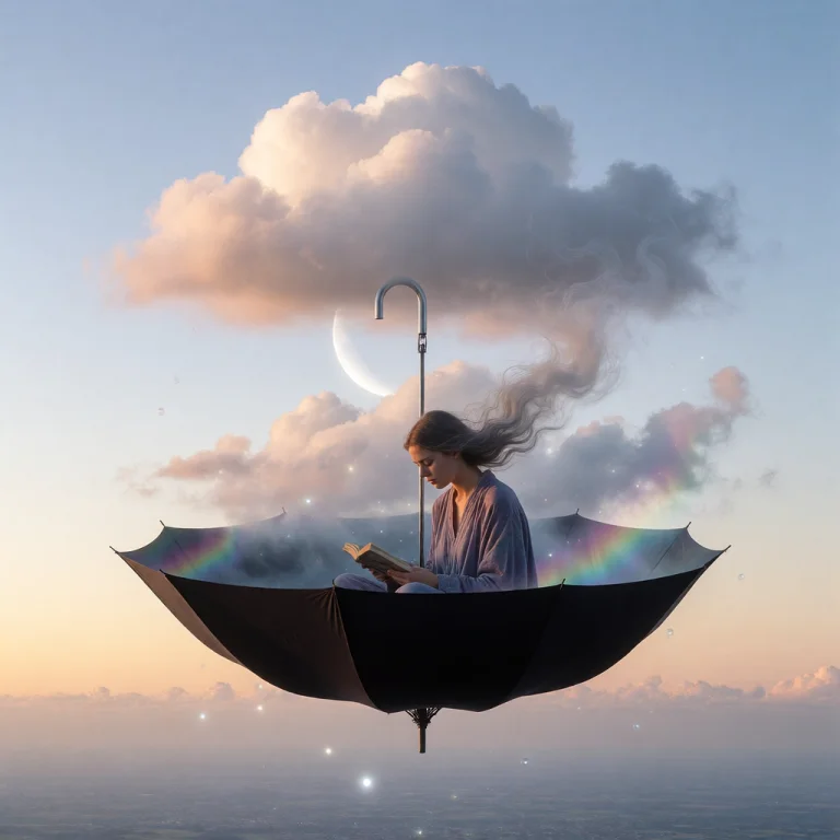 Girl Dream In The Clouds