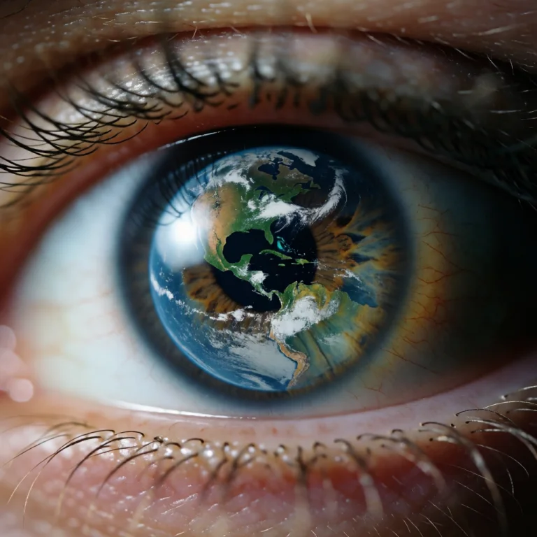 Photorealistic Surrealist Macro Photography, Extreme Close-u...