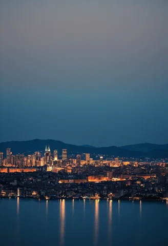 Lorametroplex-blue Hour0.0, Blue Hour Photography City,by To... — SDXL AI Prompt: , blue hour photography city,by tommaso redi", ,asdxohnxs. abstract design. para...