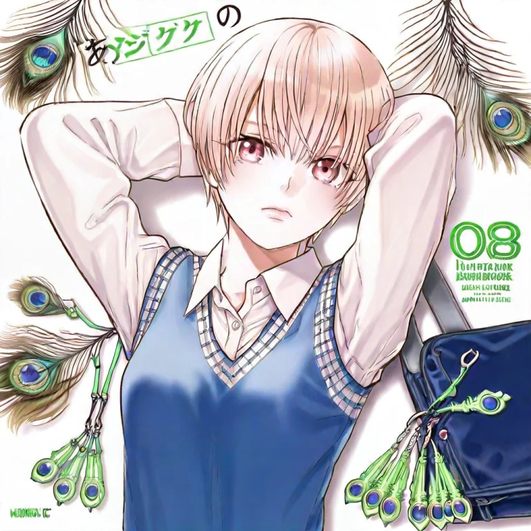 Peakanocock, Bag, Short Hair, School Bag, Shirt, Looking At...