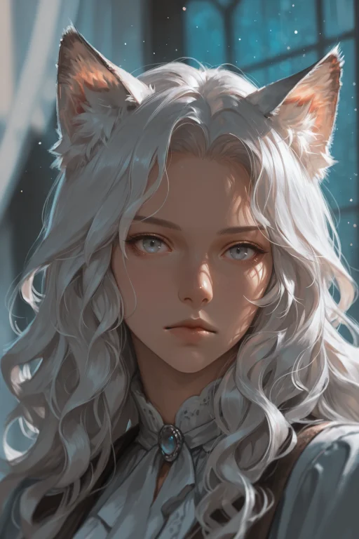 -----,1girl, Solo, Long Hair, Looking At Viewer, Animal Ears...