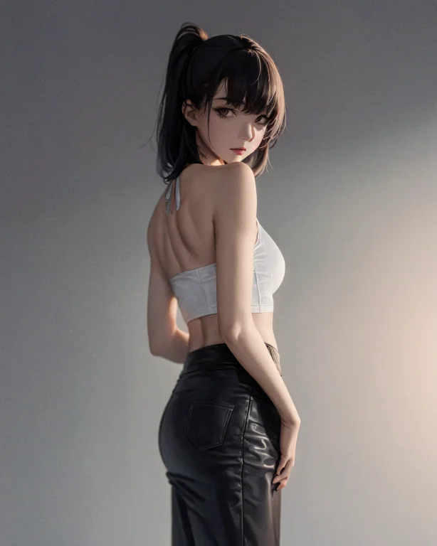 Best Quality, Ultra Detailed, 1girl, Solo, Standing,model,lo...