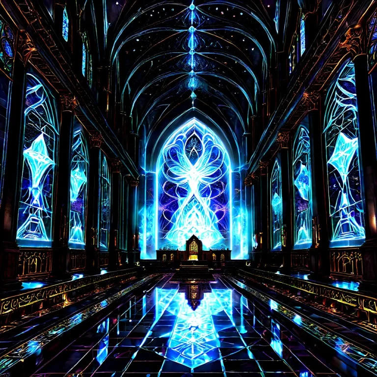 Masterpiece, Best Quality, Interior Of An Ancient Cathedral...