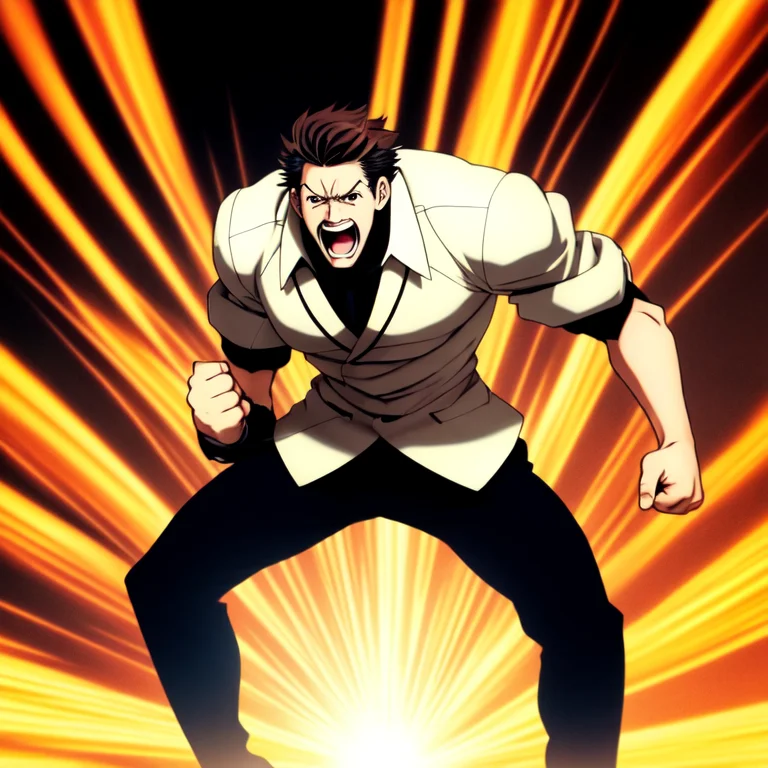 Anime1, 1 Man Standing Crazy Eyes1 Crazy Face1 Lorajohnsonde...