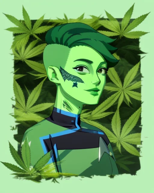 Loratendi-lora1 A Digital Painting Of Tendi With Green Skin...