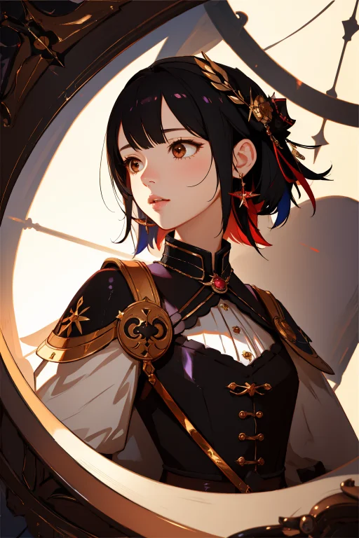 1girl, Loraaskzy0.8, Stylized By Wlop And Artgerm, The Ship...