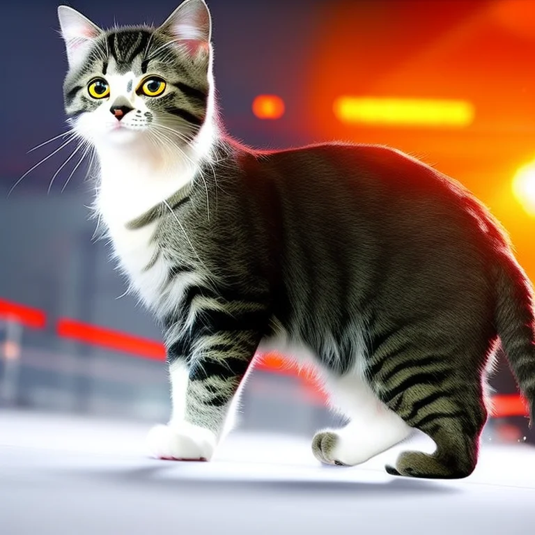 A Cute Kitty Cat, Battlefieldstyle-sdv2