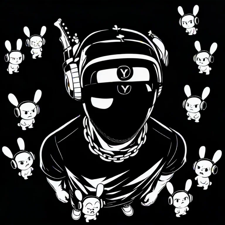 Yrwnx, Monochrome, Headphones, Greyscale, Worst Quality, 1bo...