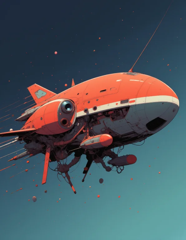 A Single Space Invader Alien Spaceship Pixel Sprite Without...