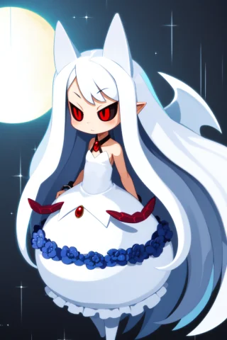 Masterpiece, Bestquality, 1girl, Solo, White Hair, Red Eyes,... — Stable Diffusion AI Prompt: masterpiece, best_quality, 1girl, solo, white hair, red eyes, wings, white dress...