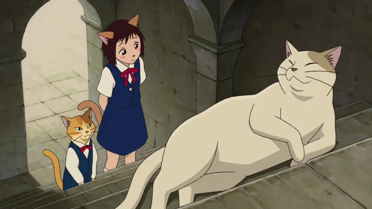 Ctrtrns2002, A Young Girl With Cat-like Ears And A School Un...