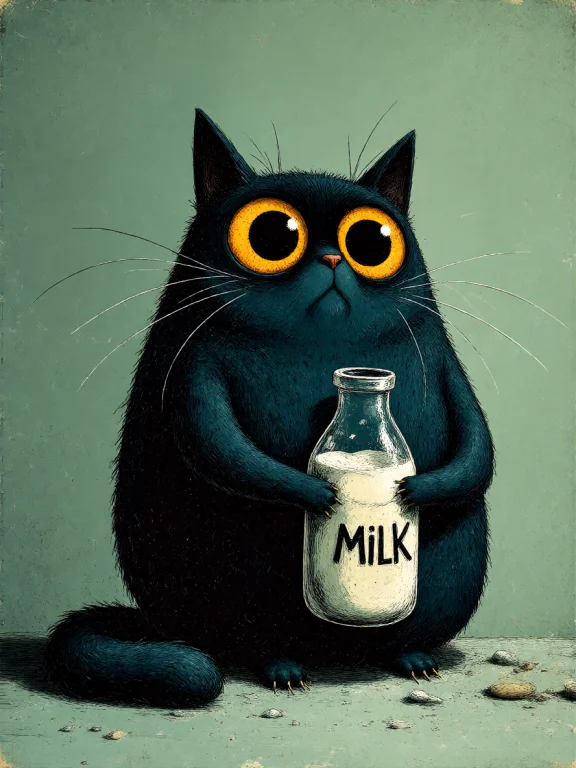 Toondaal, A Masterpiece Digital Painting Of A Plump, Oversiz...