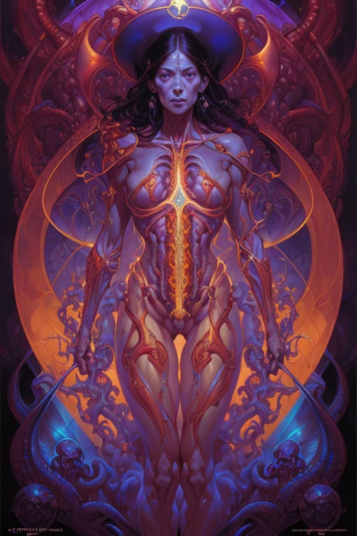 Amazing Anatomy, Fantastic Occult Stories Perfect Art, 64k U...