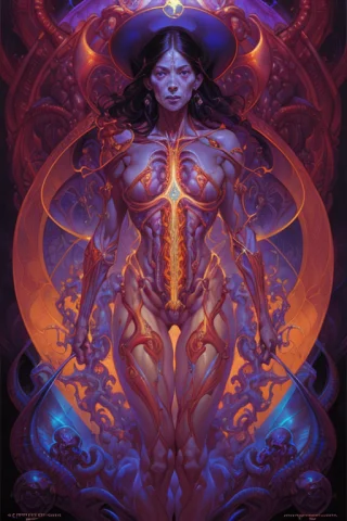 Amazing Anatomy, Fantastic Occult Stories Perfect Art, 64k U... — Stable Diffusion AI Prompt: Amazing anatomy, (fantastic Occult stories perfect art, 64k ultra hd:1.1), (art...