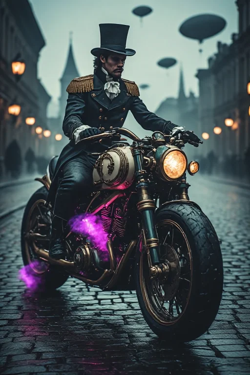 Masters Media, So-vehicles - Steampunk Cycle A High-fashion...