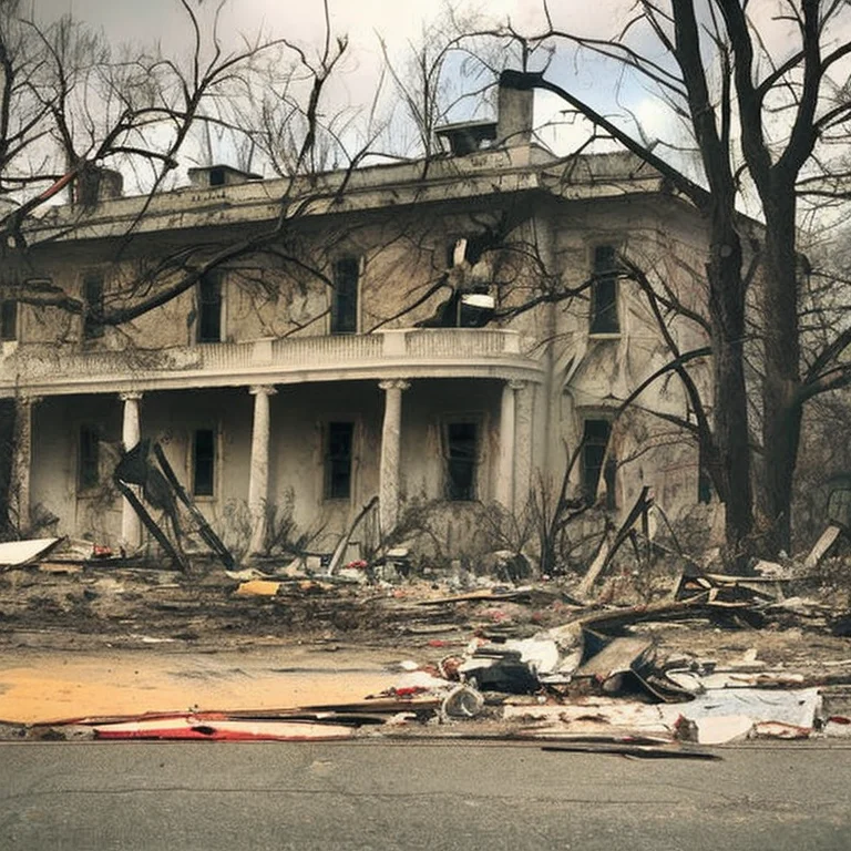 The White House Army Barricades Zombies Bodies In The Street...