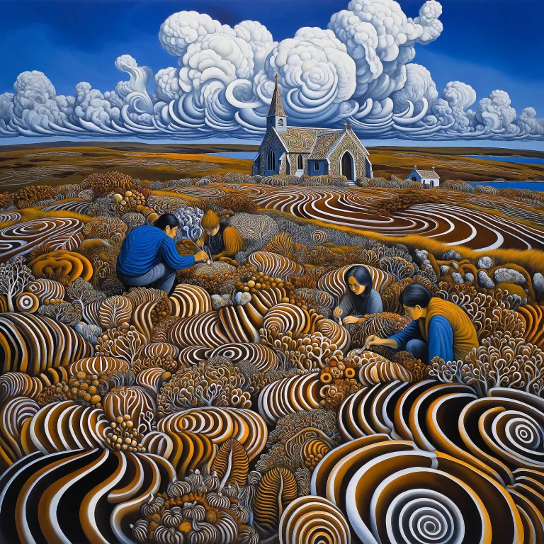 Lorazptagk2e101 Very Detailed Acrylic Painting. A Satanic Ru...