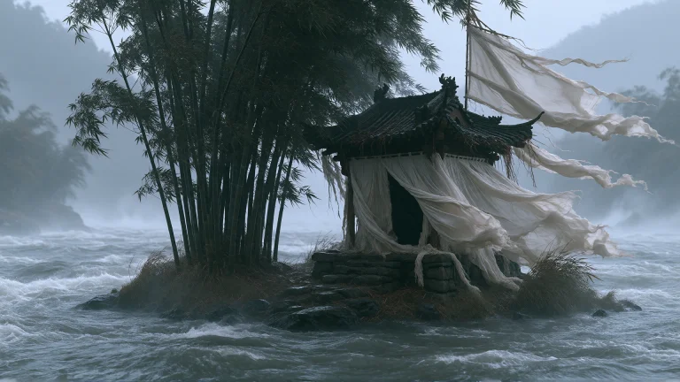 169 Cinematic Horizontal Frame, Eye-level View Across A Vast...