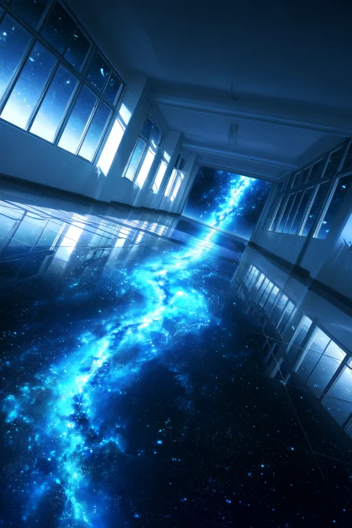 Highres, Absurdres,h4lph4s9, A Long, Pristine, Futuristic Ha...