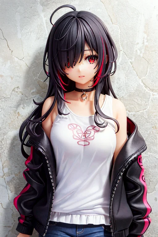 Best Quality, Intricate Details, Chromatic Aberration, 1girl...