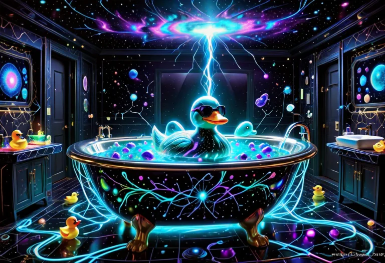 Lazypos, Myststyle, No Humans, Giant Rubber Duck, Solo, Top...