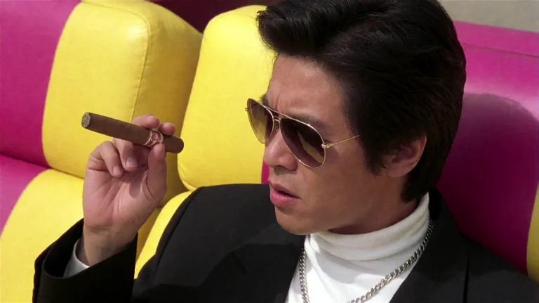 Shlnsccr2001, A Man With Dark, Styled Hair And Aviator Sungl...