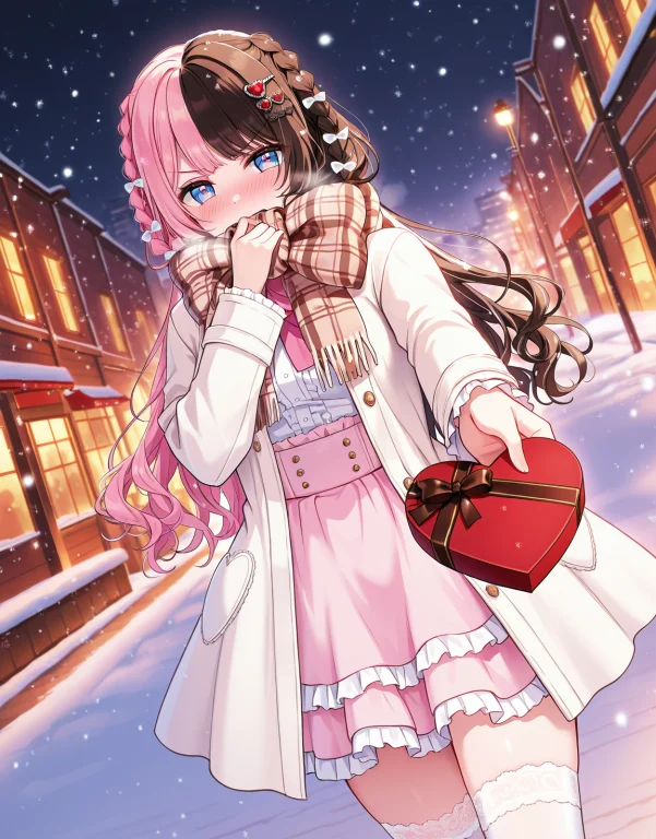 Best Quality,insanely Break Hinanovalentine2026, 1girl, Solo...