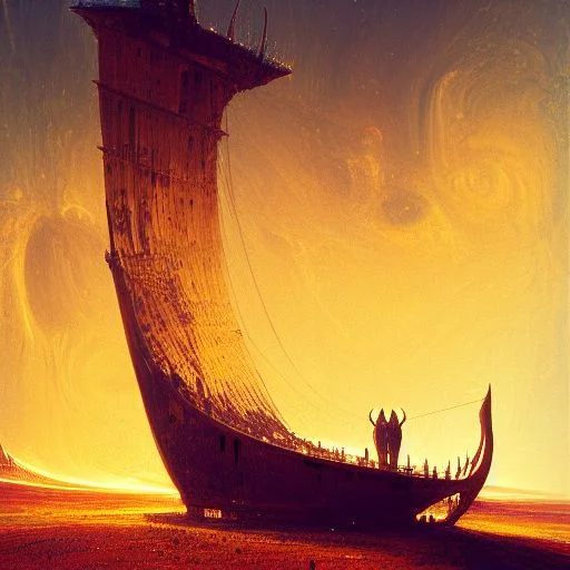 Midjourney-style, Sailboat