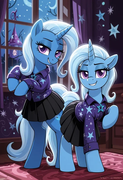 Masterpiece, Best Quality, Trixie Lulamoon, Unicorn, Pony, L...