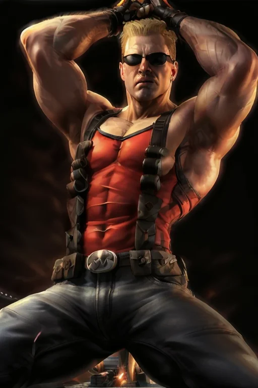 A Man Posing, Loradukenukemv10.8