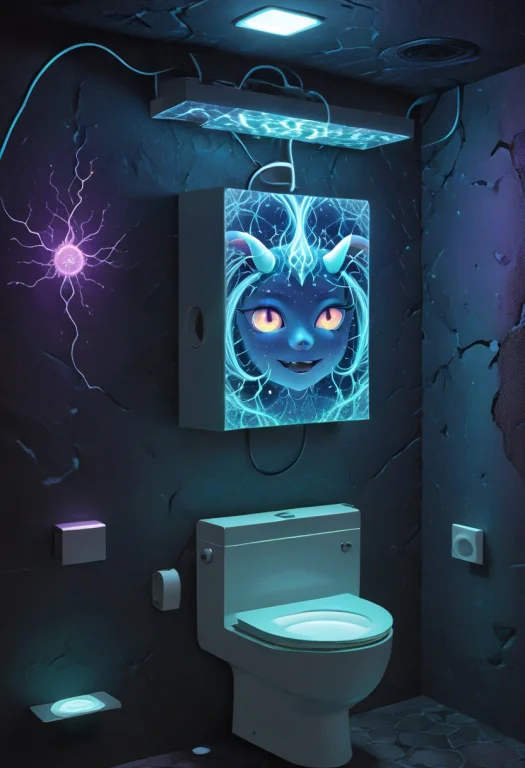 Biolumens Universe, Cute Toilet Paper Filled With Biolumines...